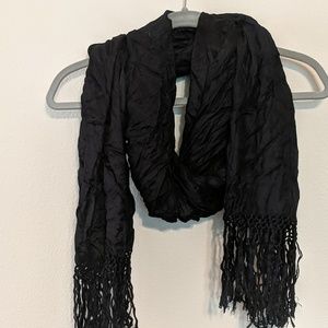 Black Fringe scarf
